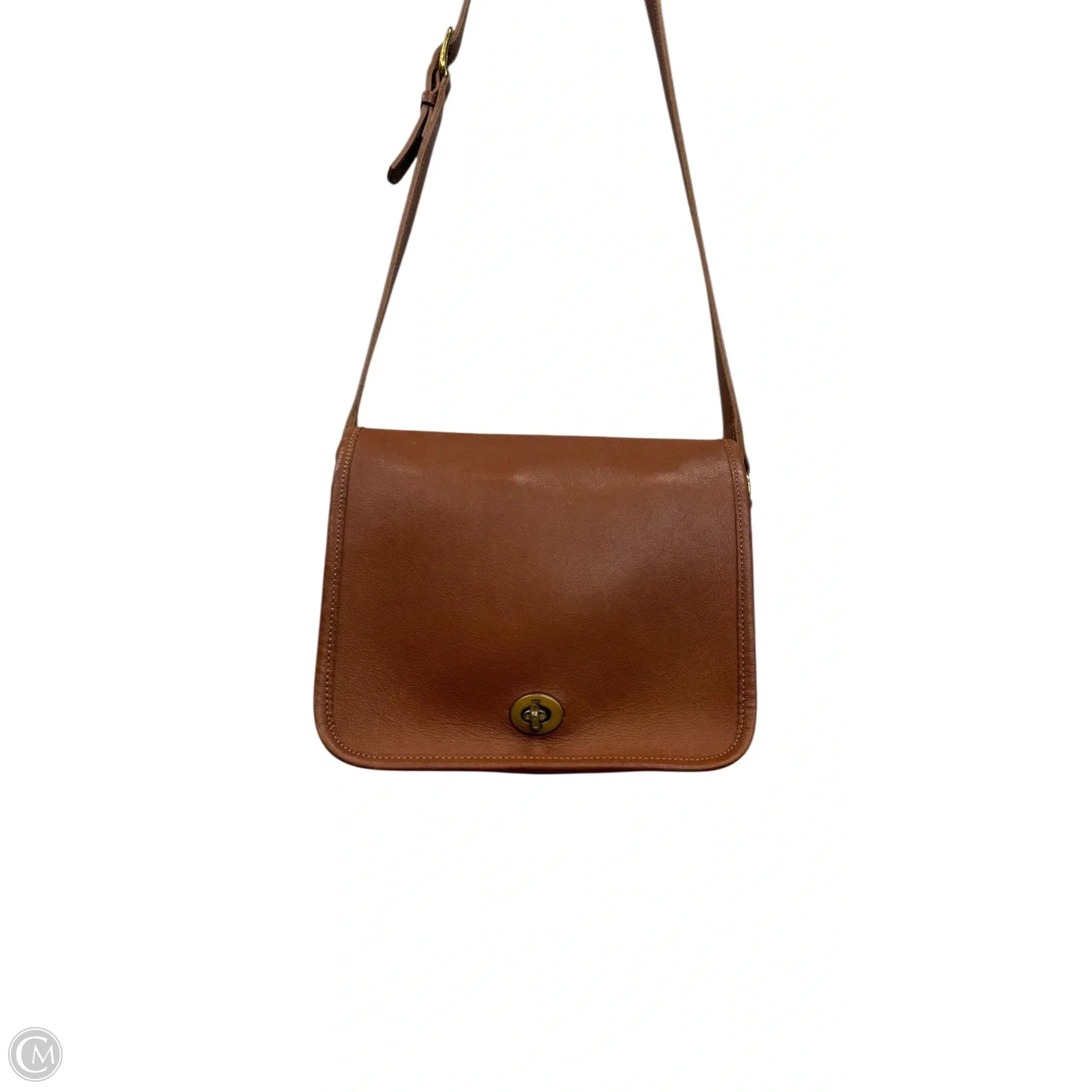 Handbag Leather By Clothes Mentor, Size: Small