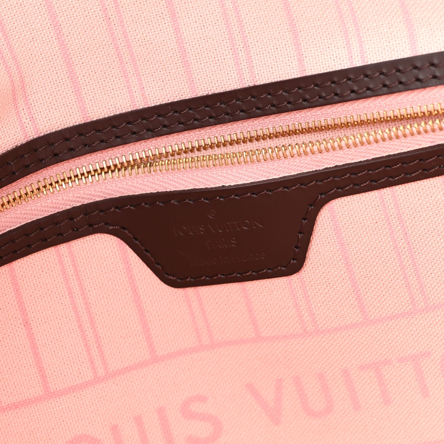 Damier Ebene Neo Neverfull MM Rose Ballerine