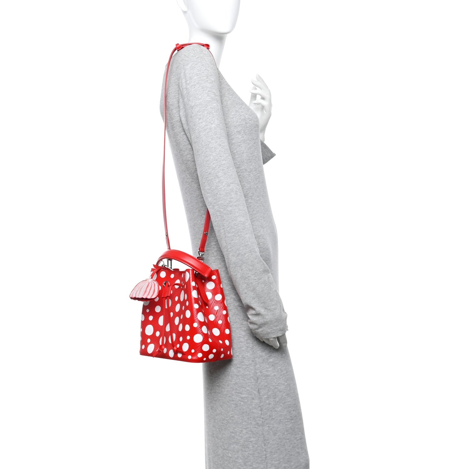 LV X YK Epi Neonoe BB Rouge White