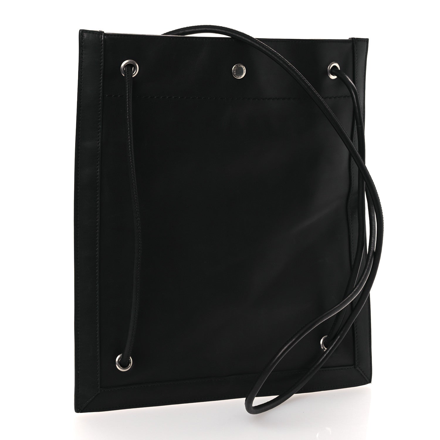 Calfskin Universite Crossbody Bag Black