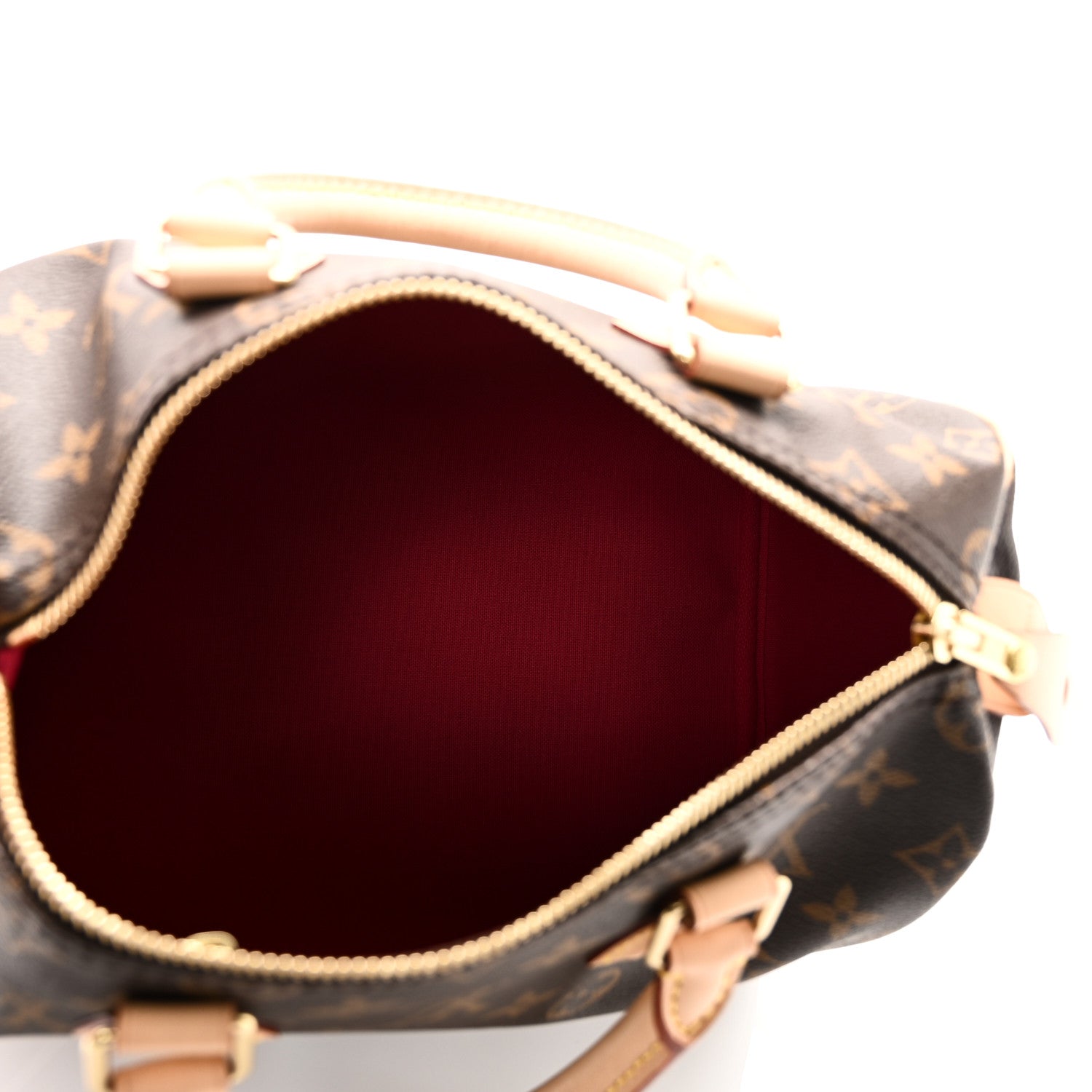 Monogram My LV Heritage Speedy 25 Burgundy Ivory