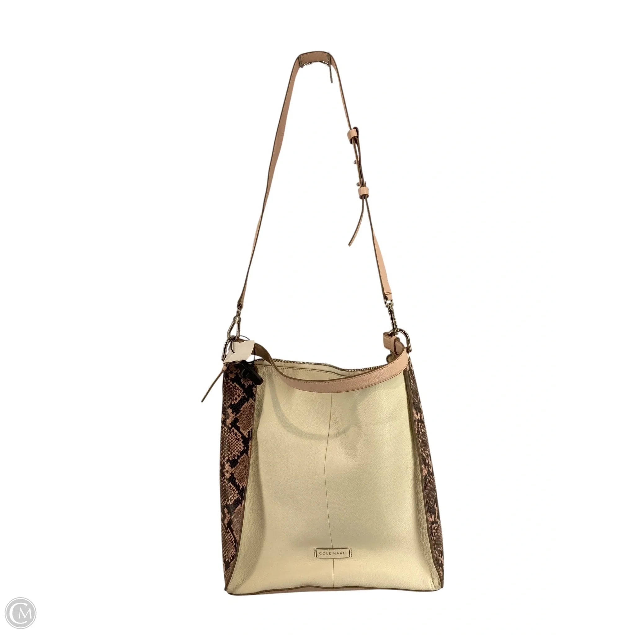 Handbag Leather By Cole-haan, Size: Large