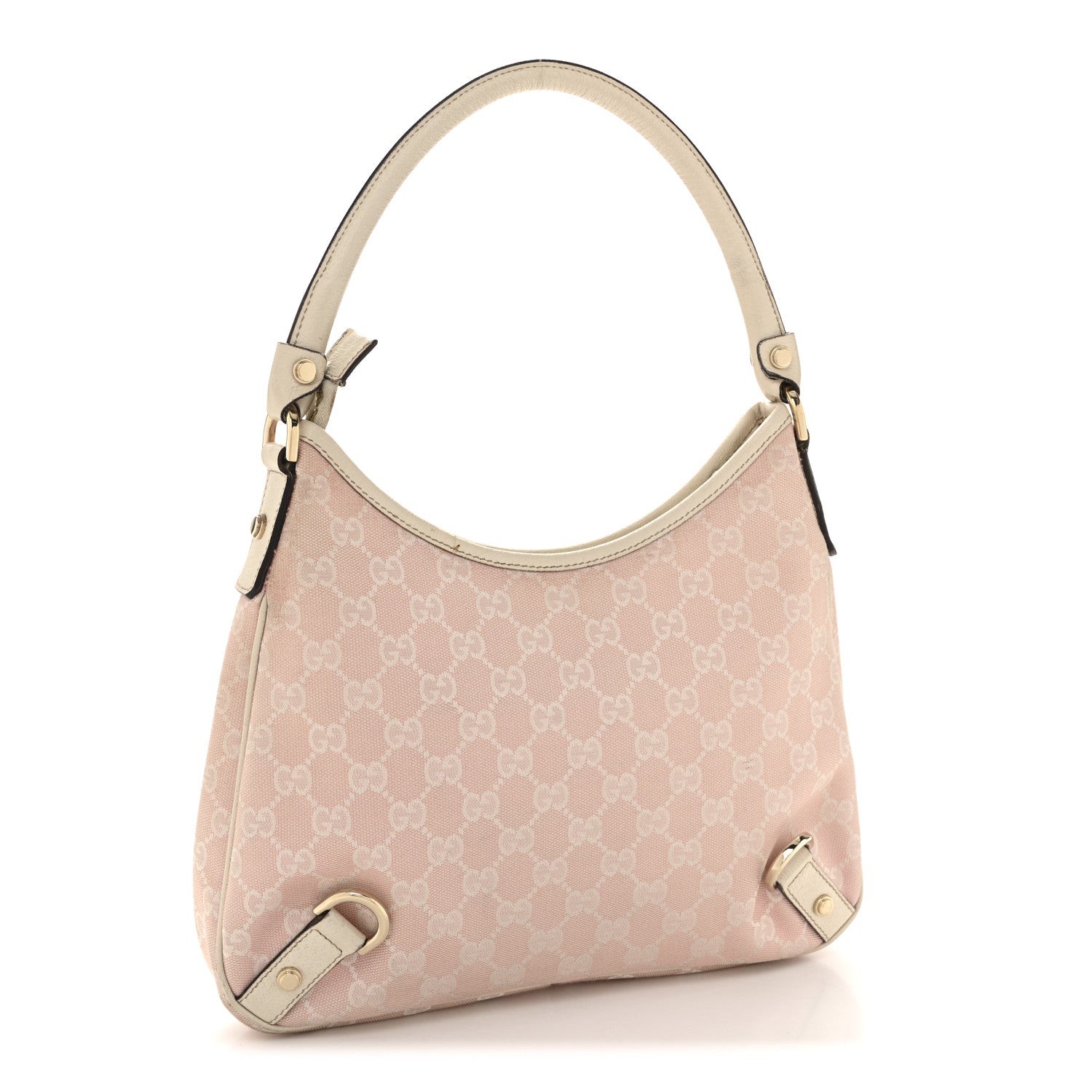 Monogram Medium Abbey D Ring Hobo Pink