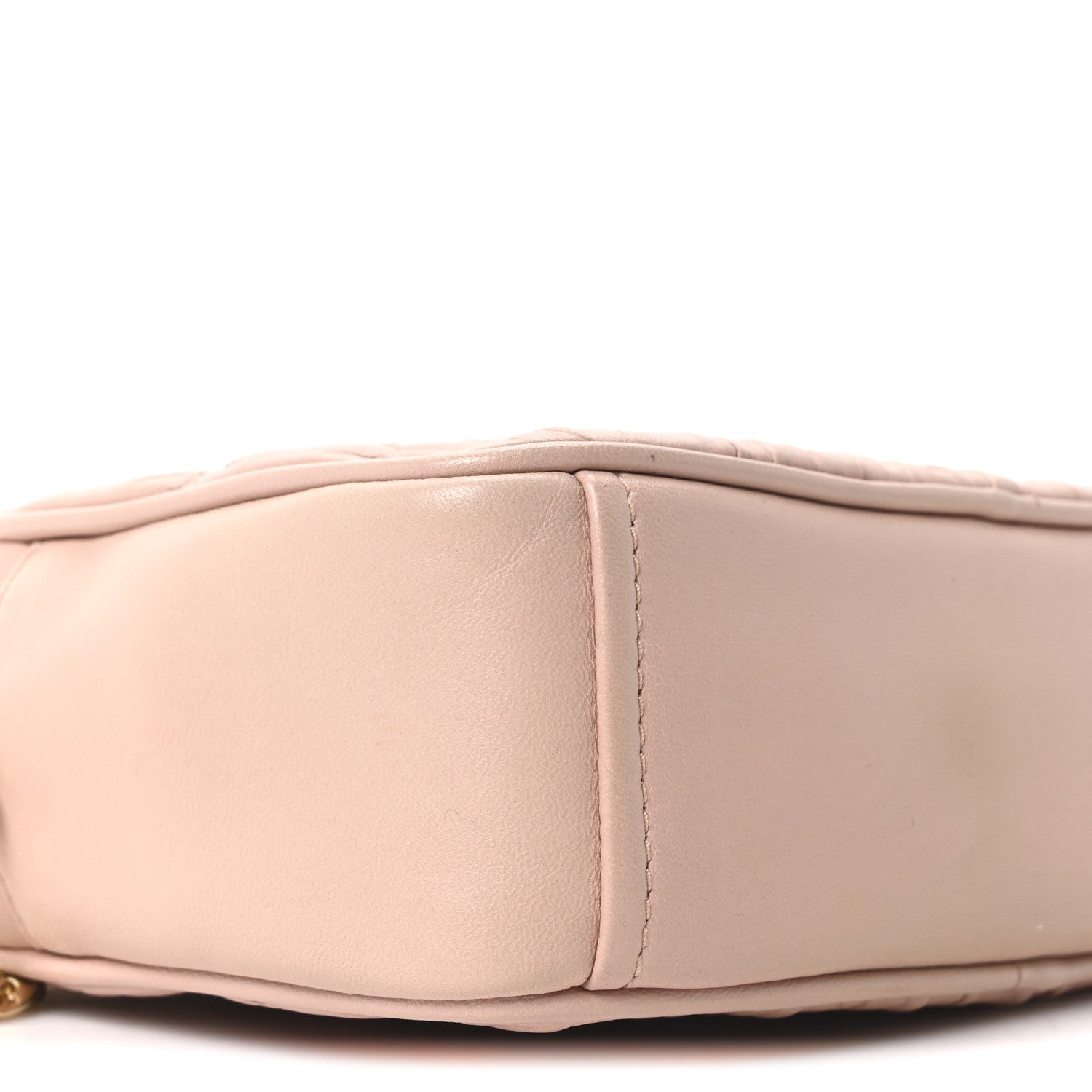 Nappa Gaufre Camera Bag Cipria