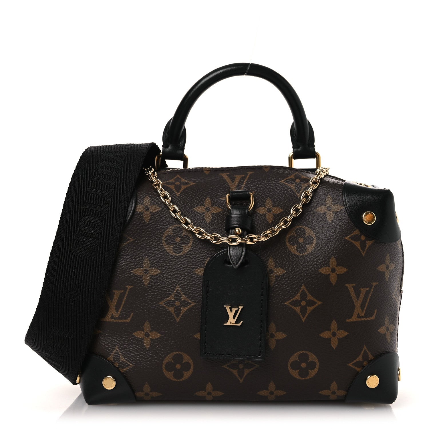 Monogram Petite Malle Souple Black