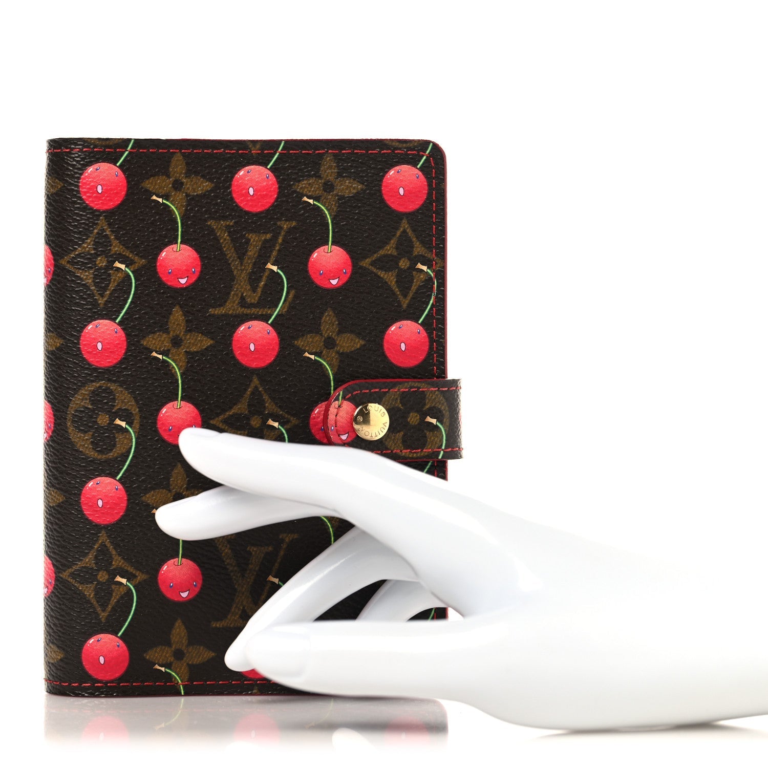 Monogram Cerises Small Ring Agenda Cover