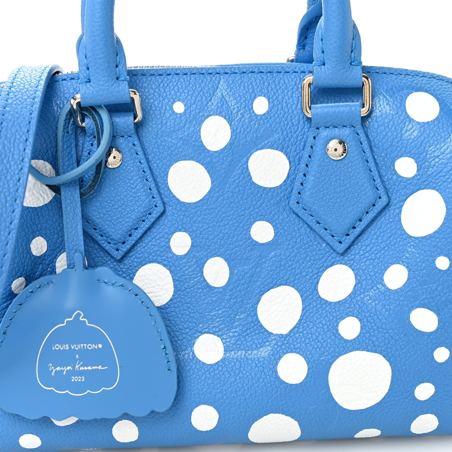 LV X YK Empreinte Speedy Bandouliere 20 Blue White