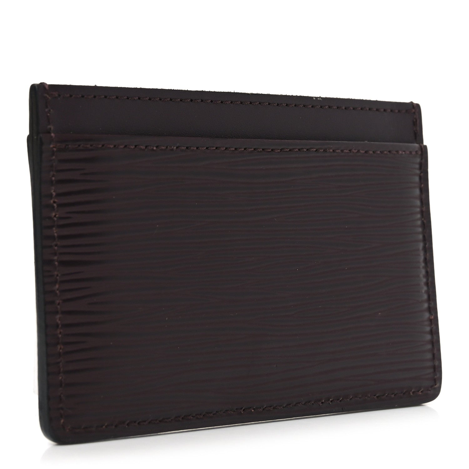 Epi Card Holder Moka