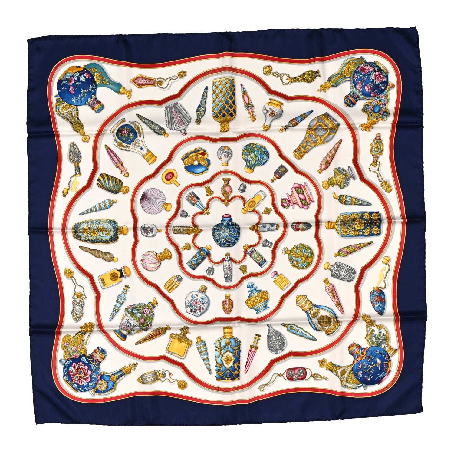 Silk Qu Importe Le Flacon Scarf 90