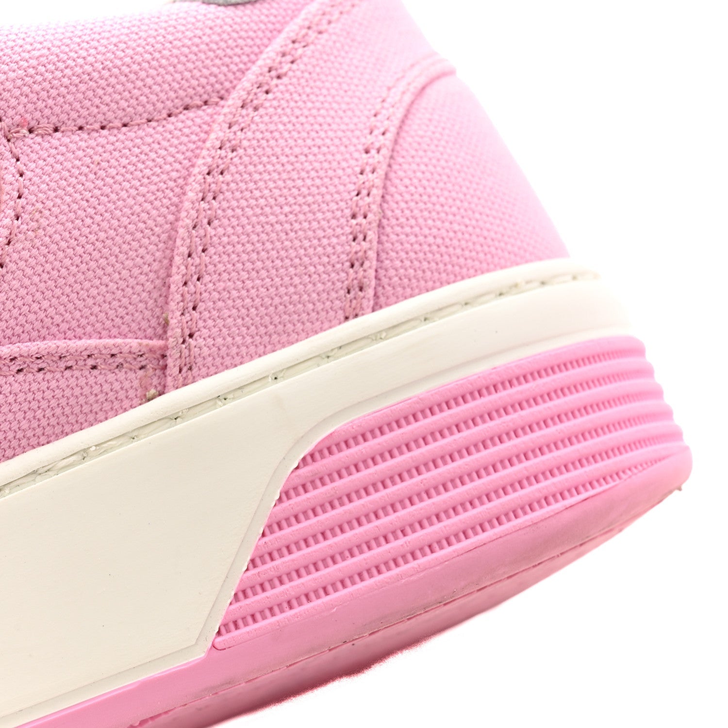 Cotton Sneakers 38 Pink White