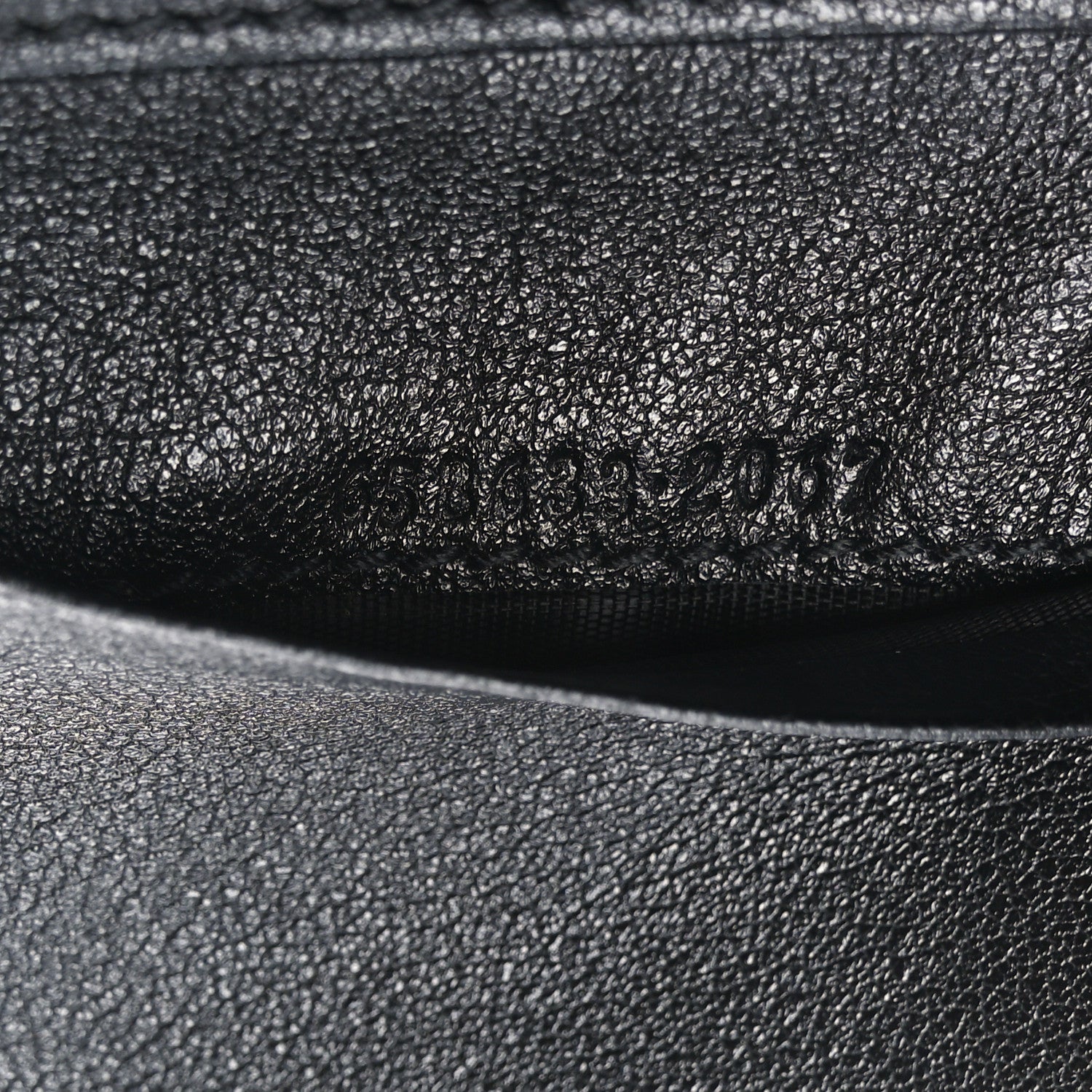 Wonka Grain Calfskin Diana Tri-Fold Wallet Black