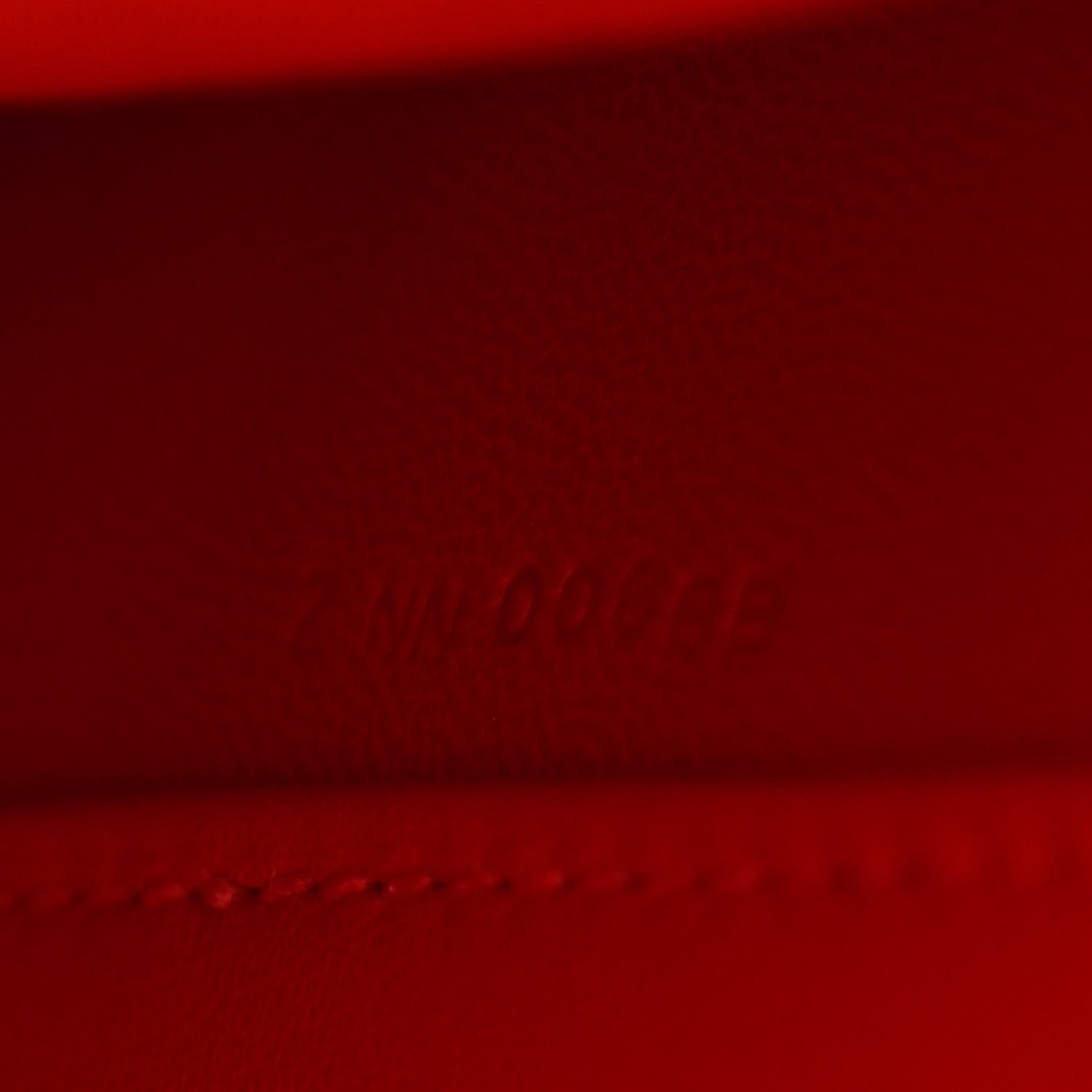 Ostrich Kelly Danse II Belt Bag Rouge Vif