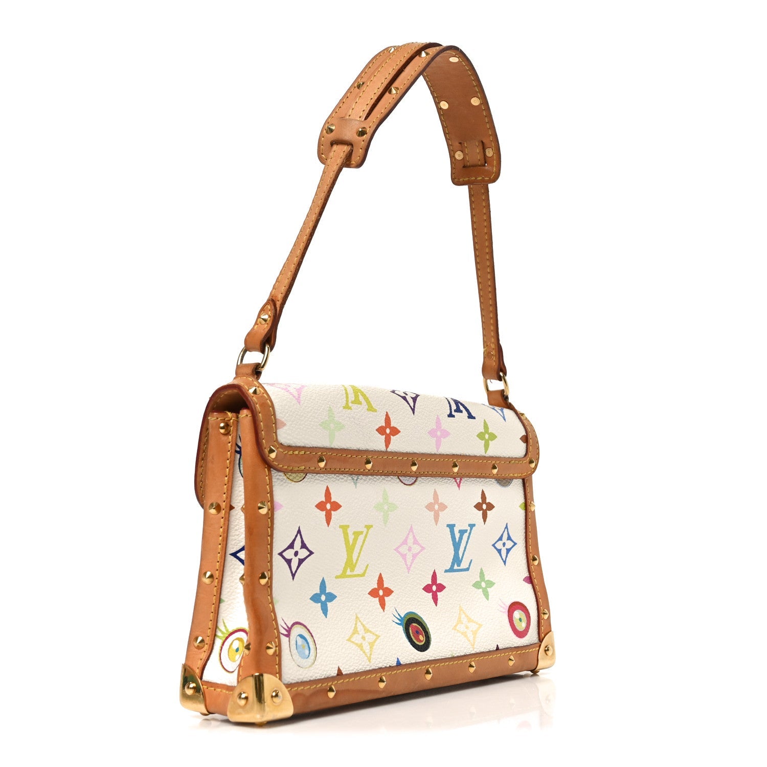 Monogram Multicolor Eye Miss You White