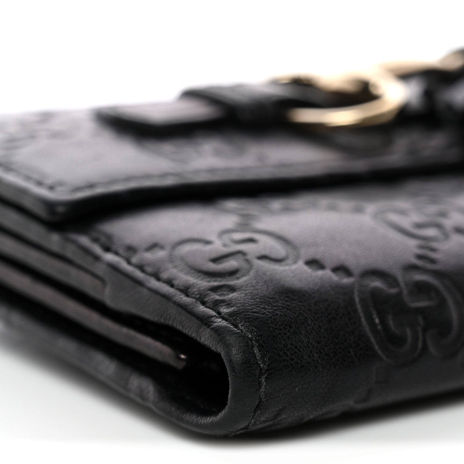 Guccissima Emily Continental Wallet Black