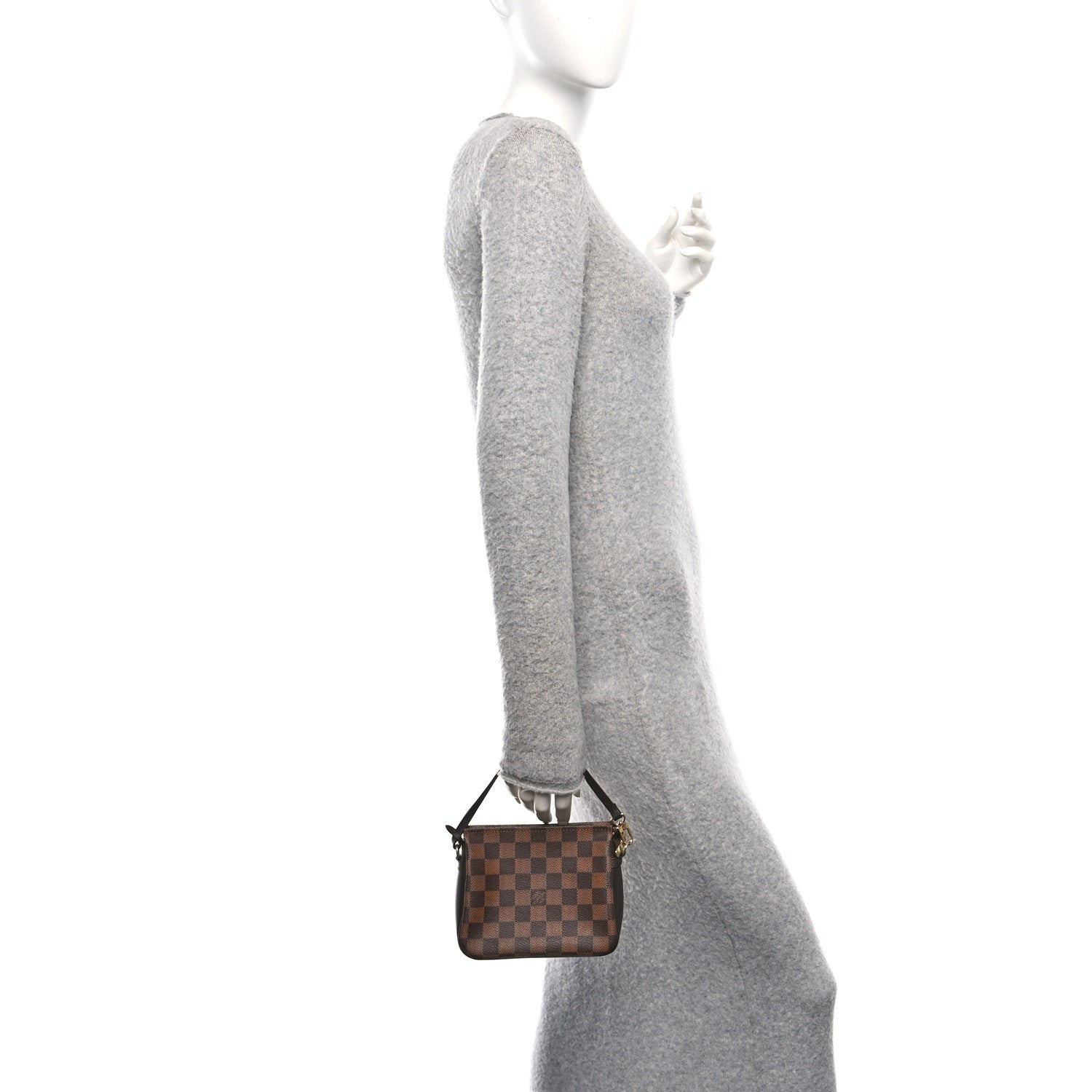 Damier Ebene Trousse Make Up Bag Pochette