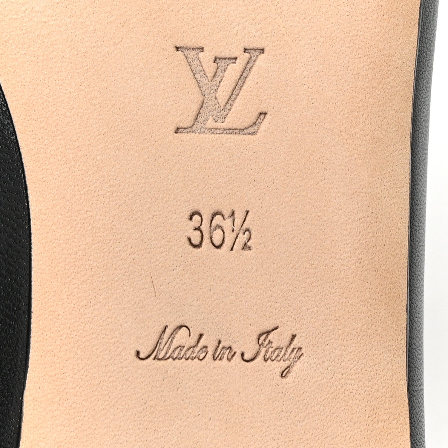 Lambskin Capucines Flat Ballerinas 36.5 Black
