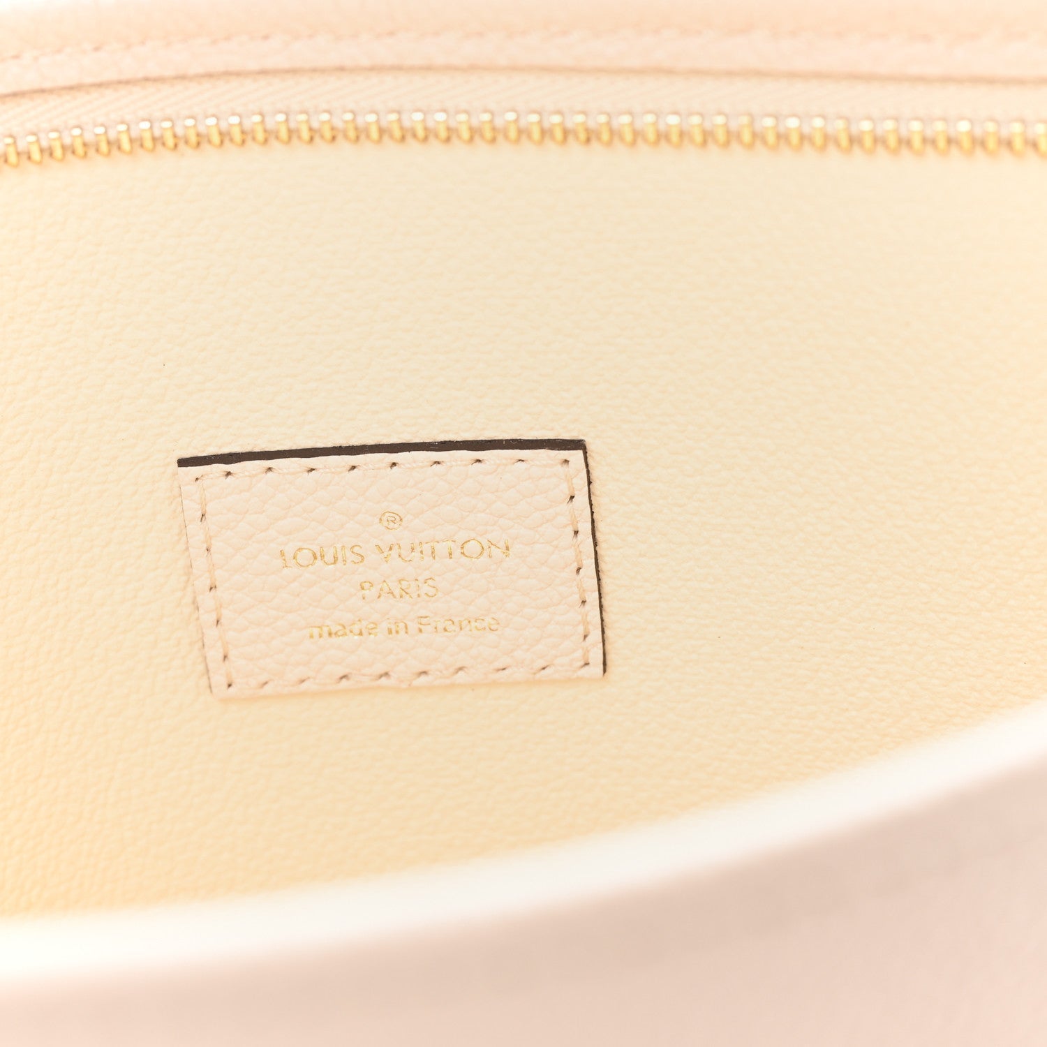 Empreinte Monogram Giant By The Pool Toiletry Pouch 26 Cream Saffron