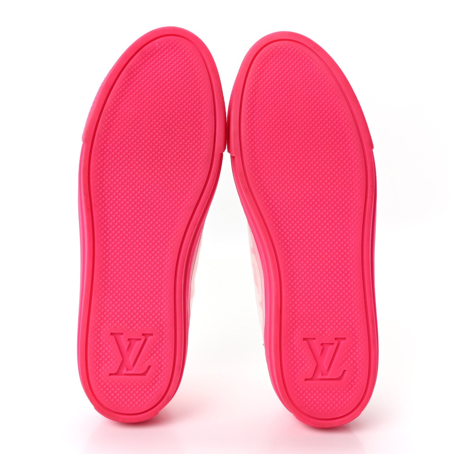 Technical Fabric Monogram Stellar Sneakers 37 Rose Pop