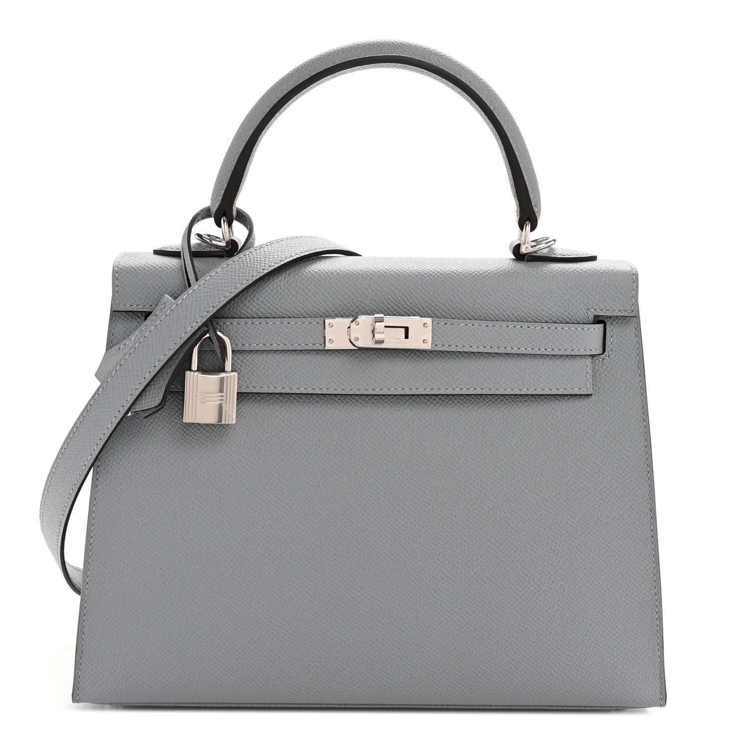 Epsom Kelly Sellier 25 Gris Pantin