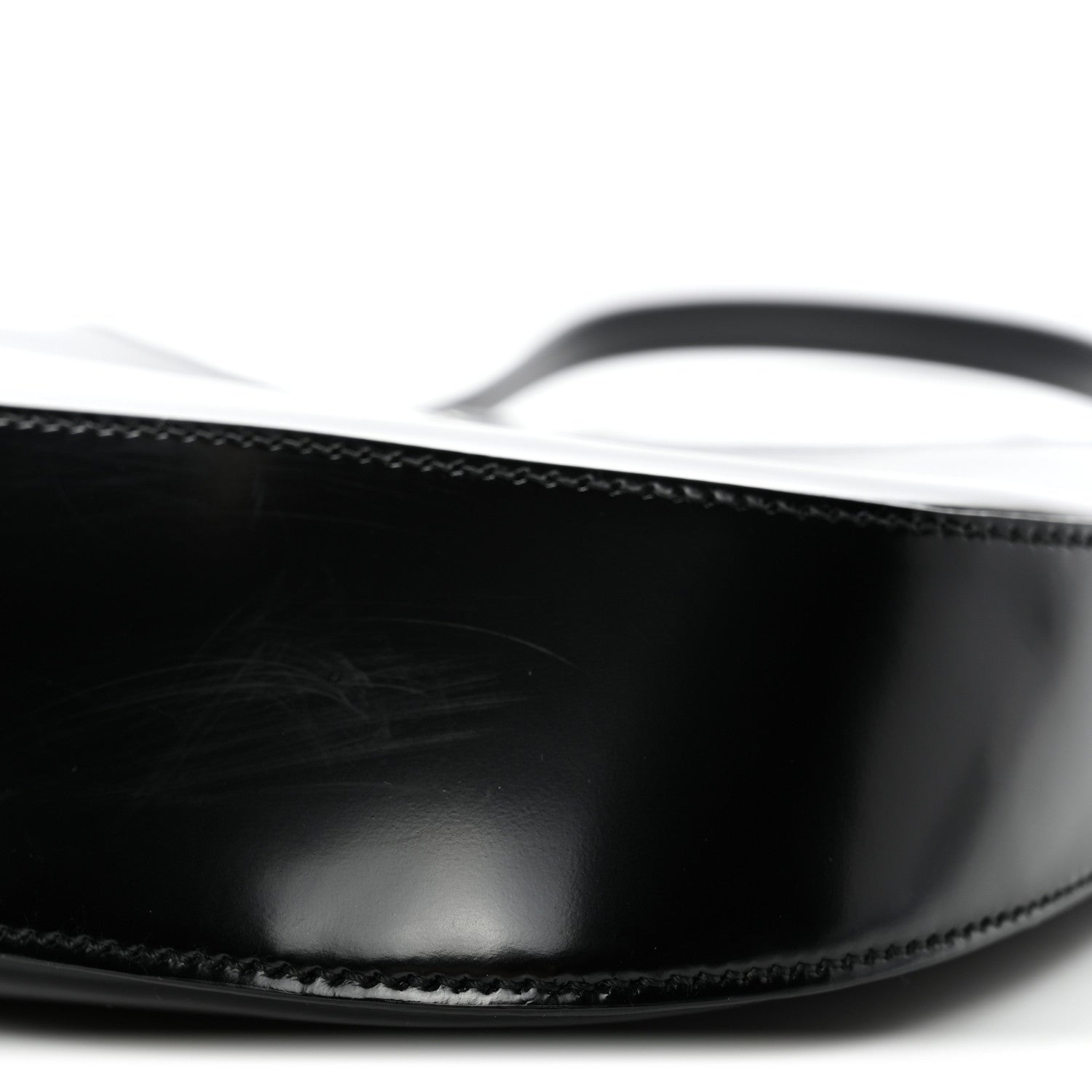 Spazzolato Cleo Shoulder Bag Black