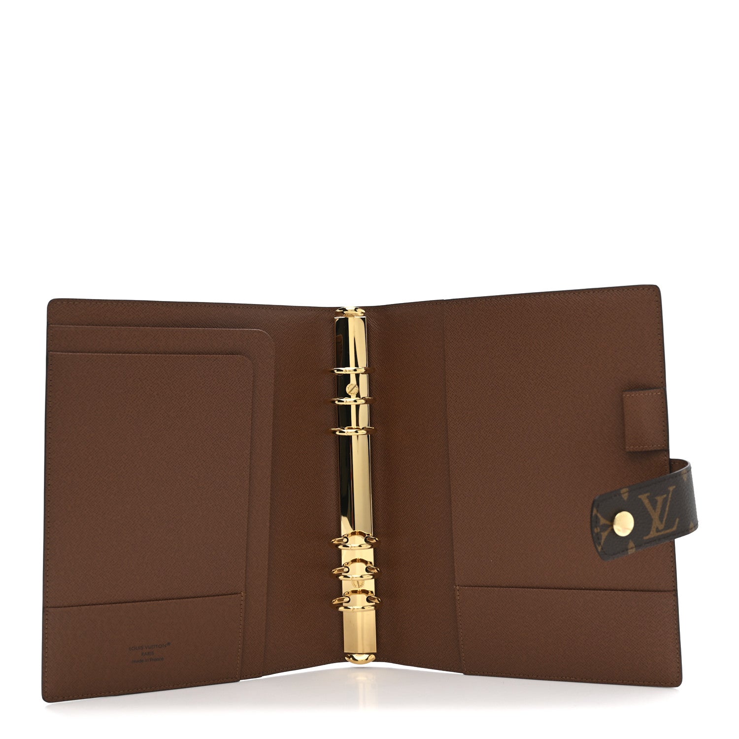 Monogram Large Ring Agenda Cover