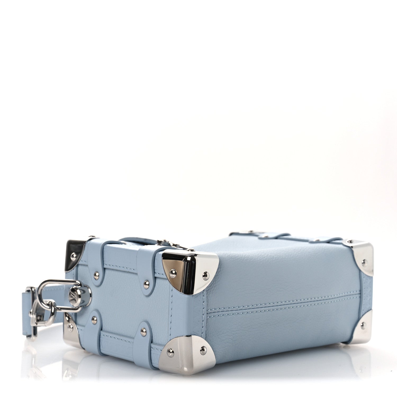 Calfskin Side Trunk PM Blue