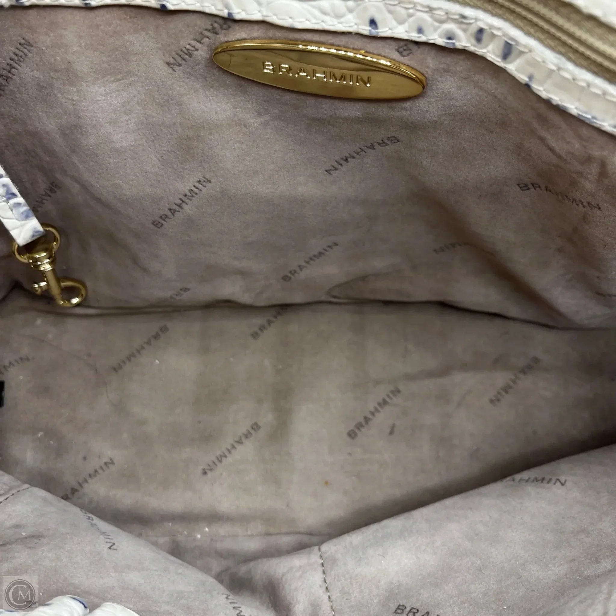 Handbag Designer By Brahmin, Size: Small