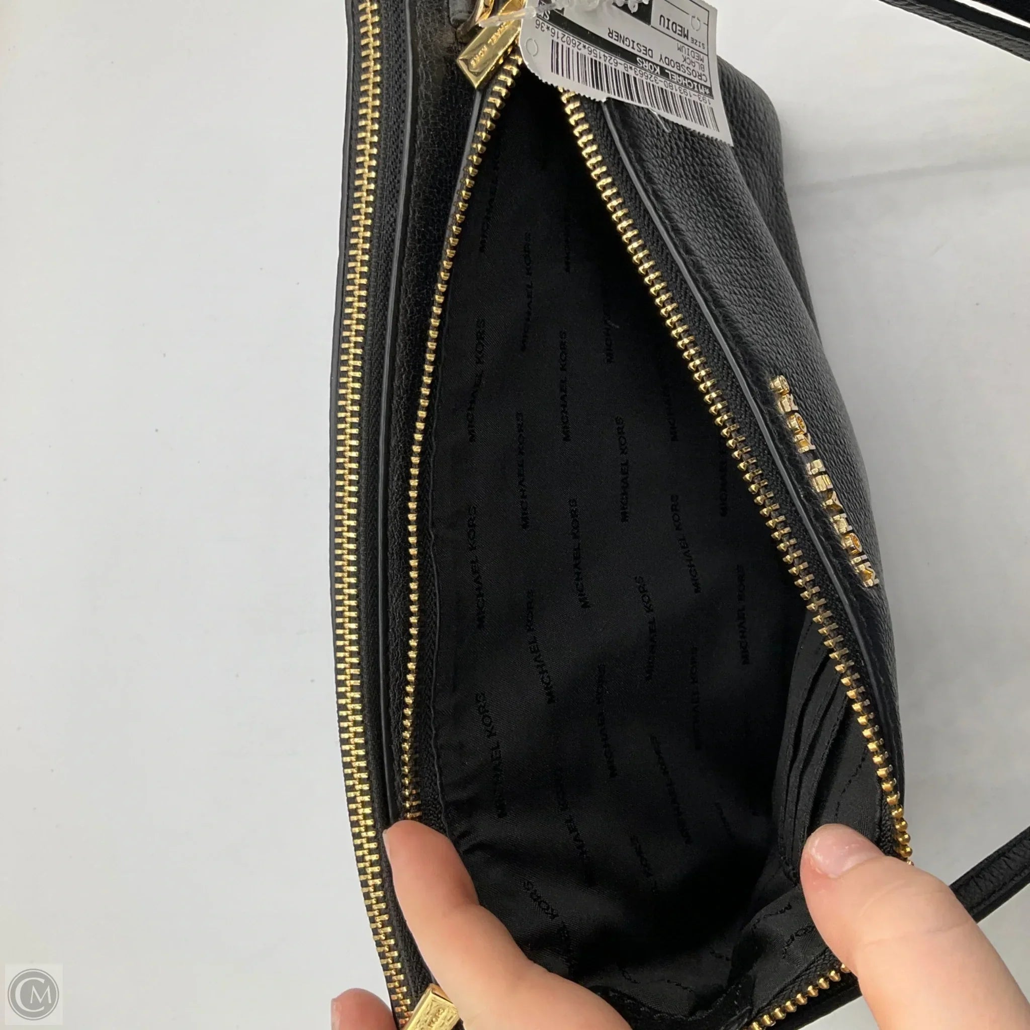 Crossbody Designer By Michael Kors, Size: Medium