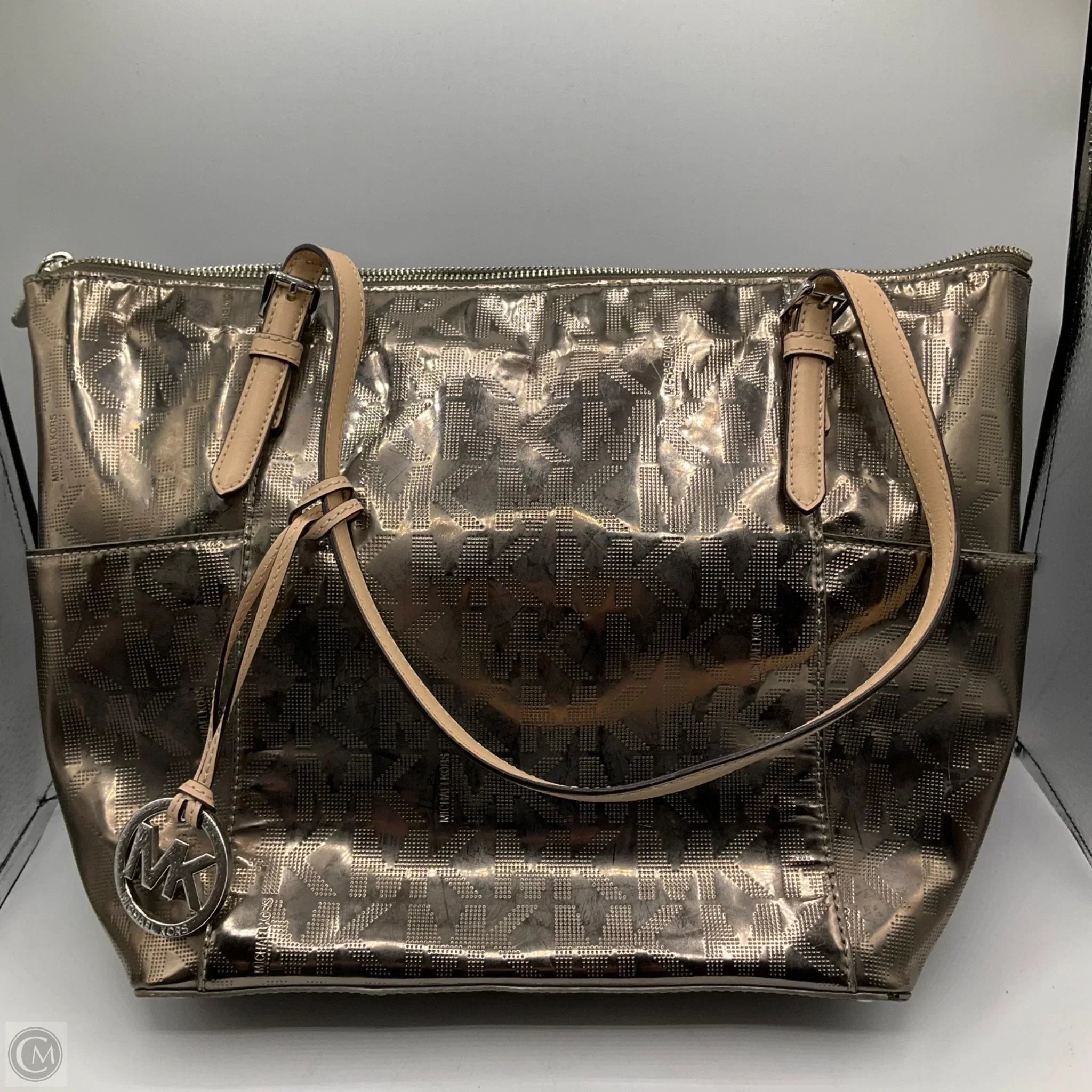 Handbag Designer By Michael Kors, Size: Medium