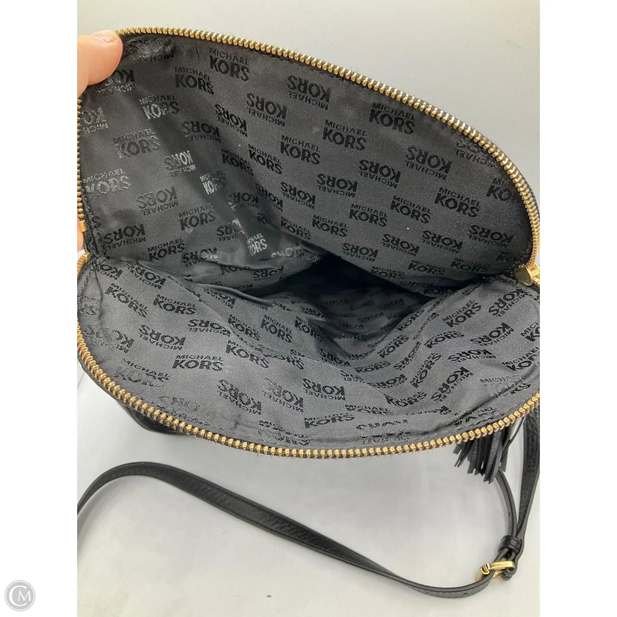 Crossbody Designer By Michael Kors, Size: Medium