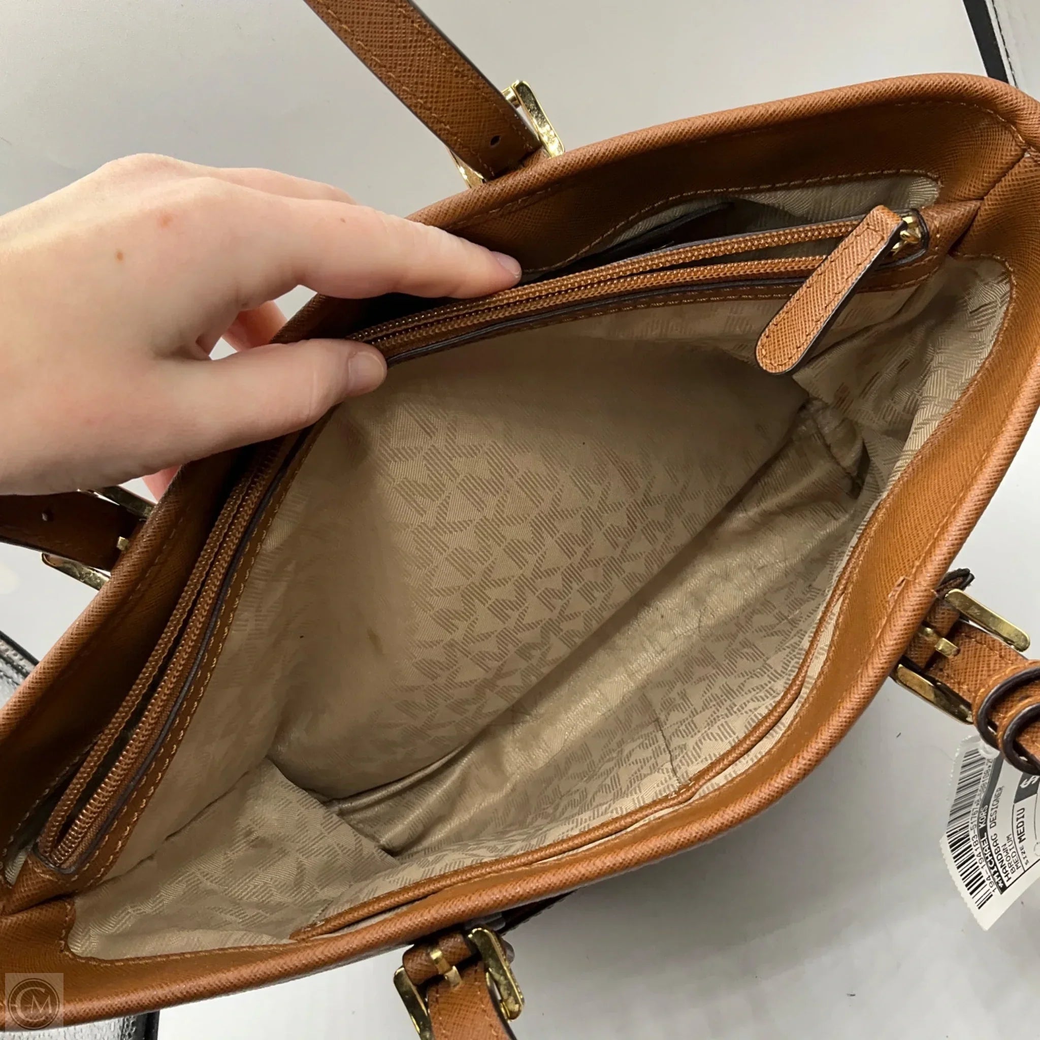 Handbag Designer By Michael Kors, Size: Medium