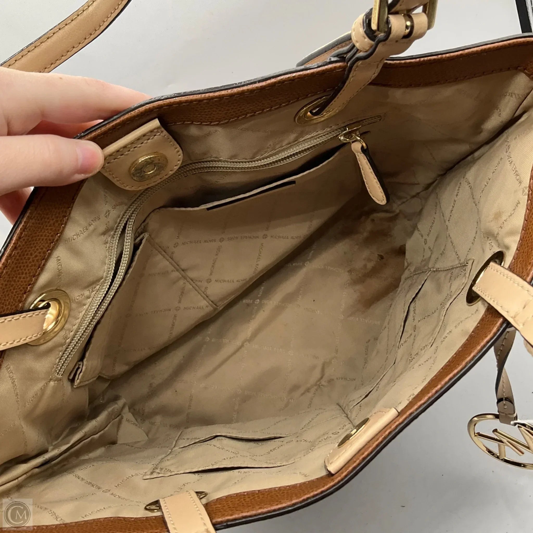 Handbag Designer By Michael Kors, Size: Medium