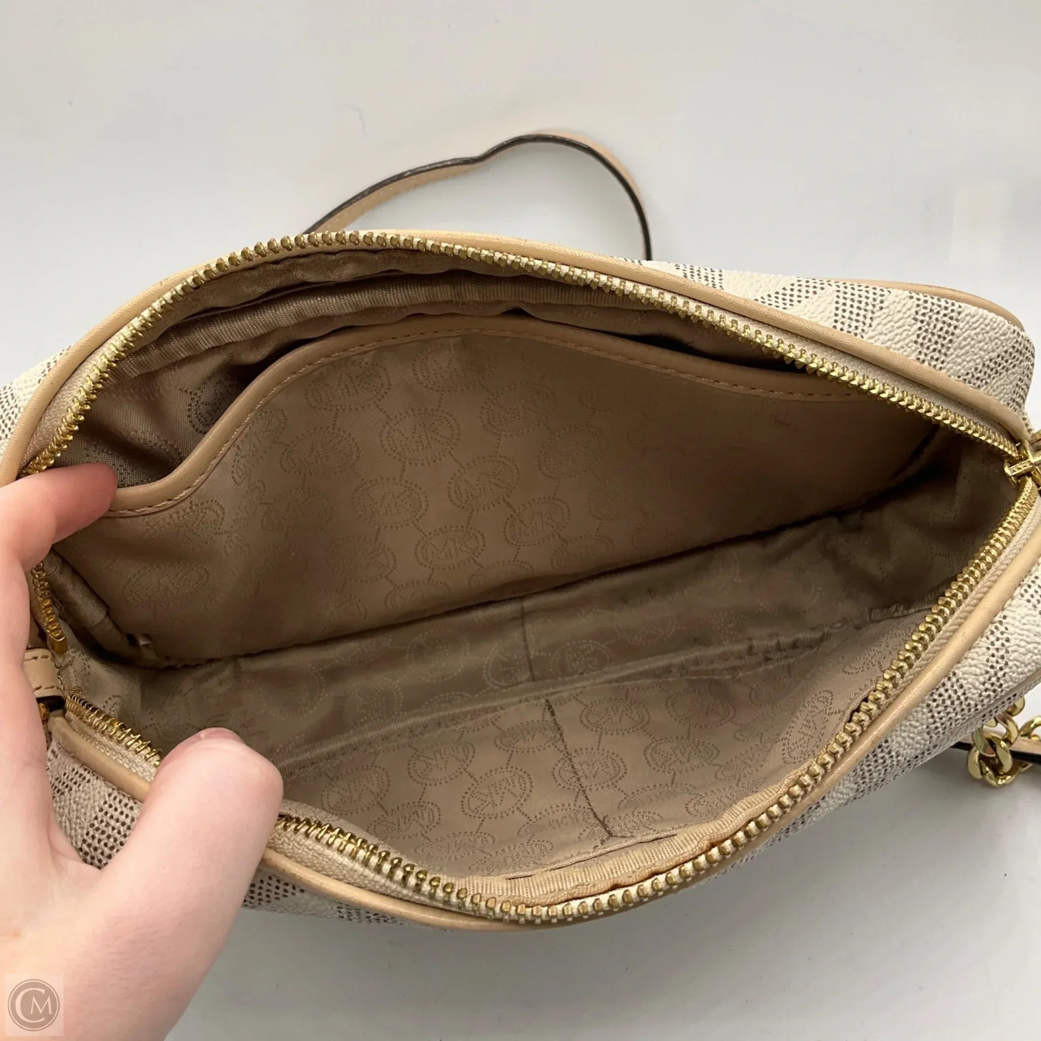 Crossbody Designer By Michael Kors, Size: Medium