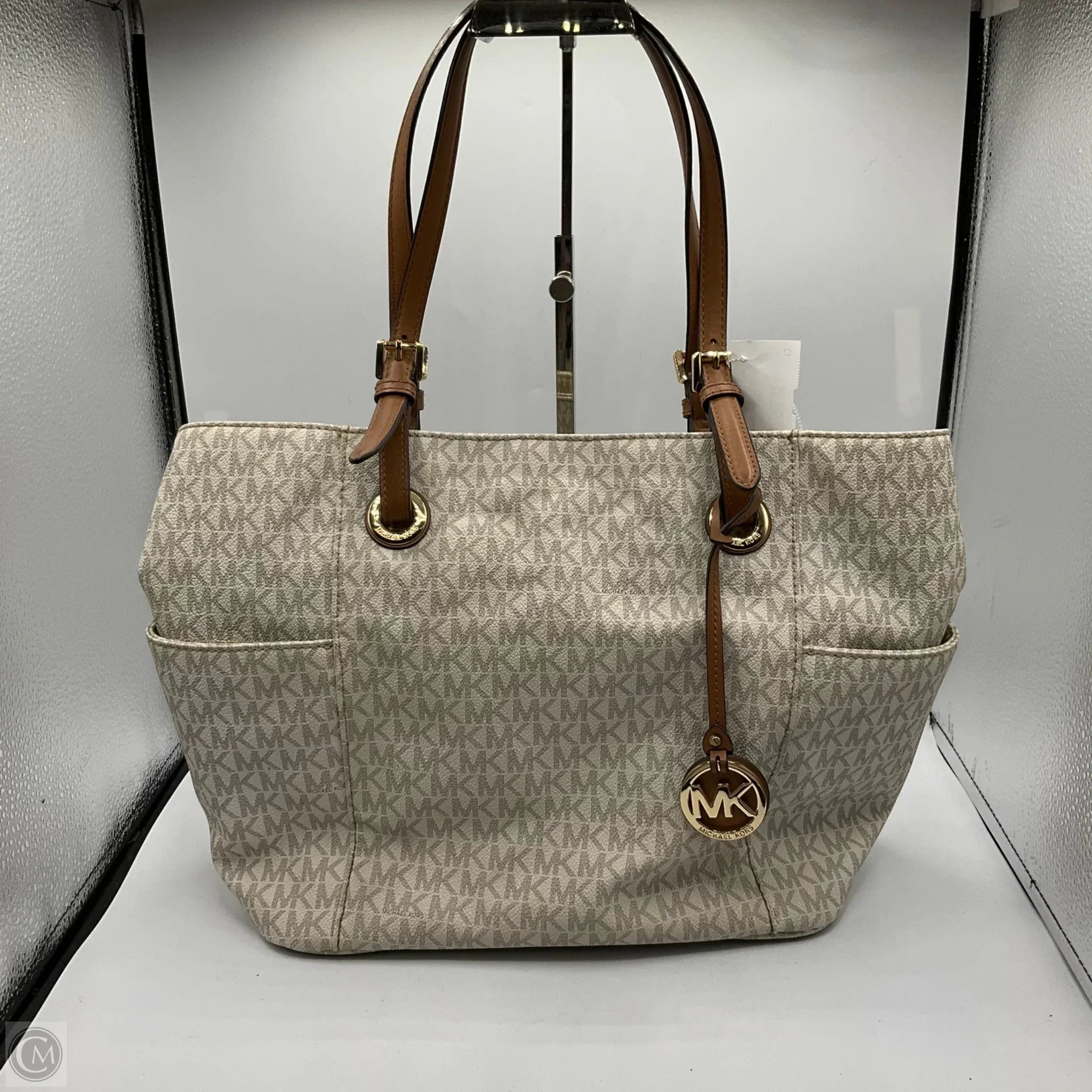 Handbag Designer By Michael Kors, Size: Medium