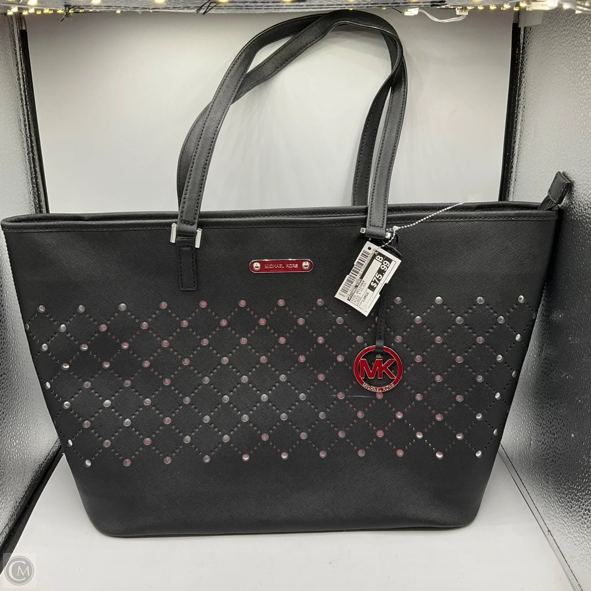 Tote Designer By Michael Kors, Size: Large