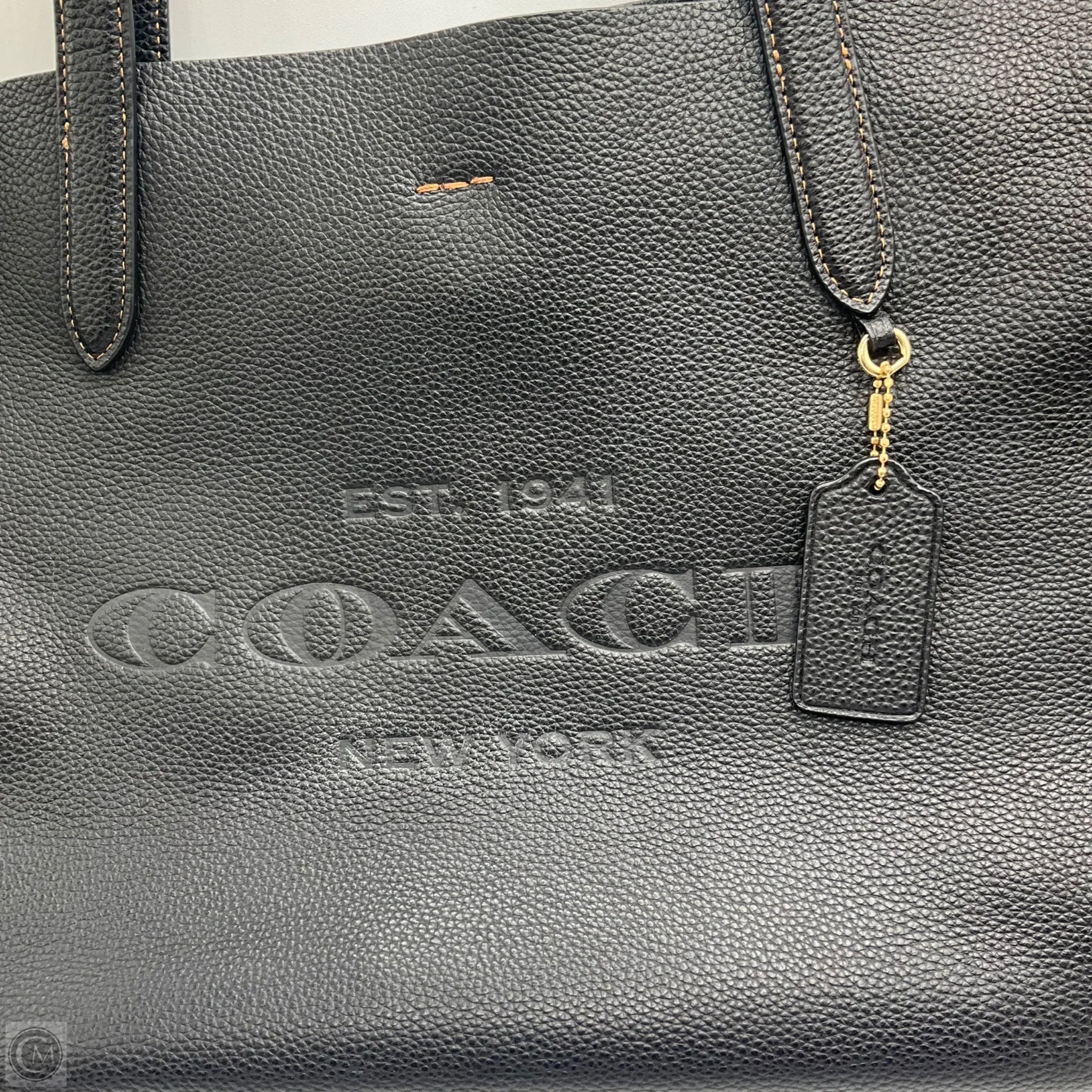 Tote Designer By Coach, Size: Large