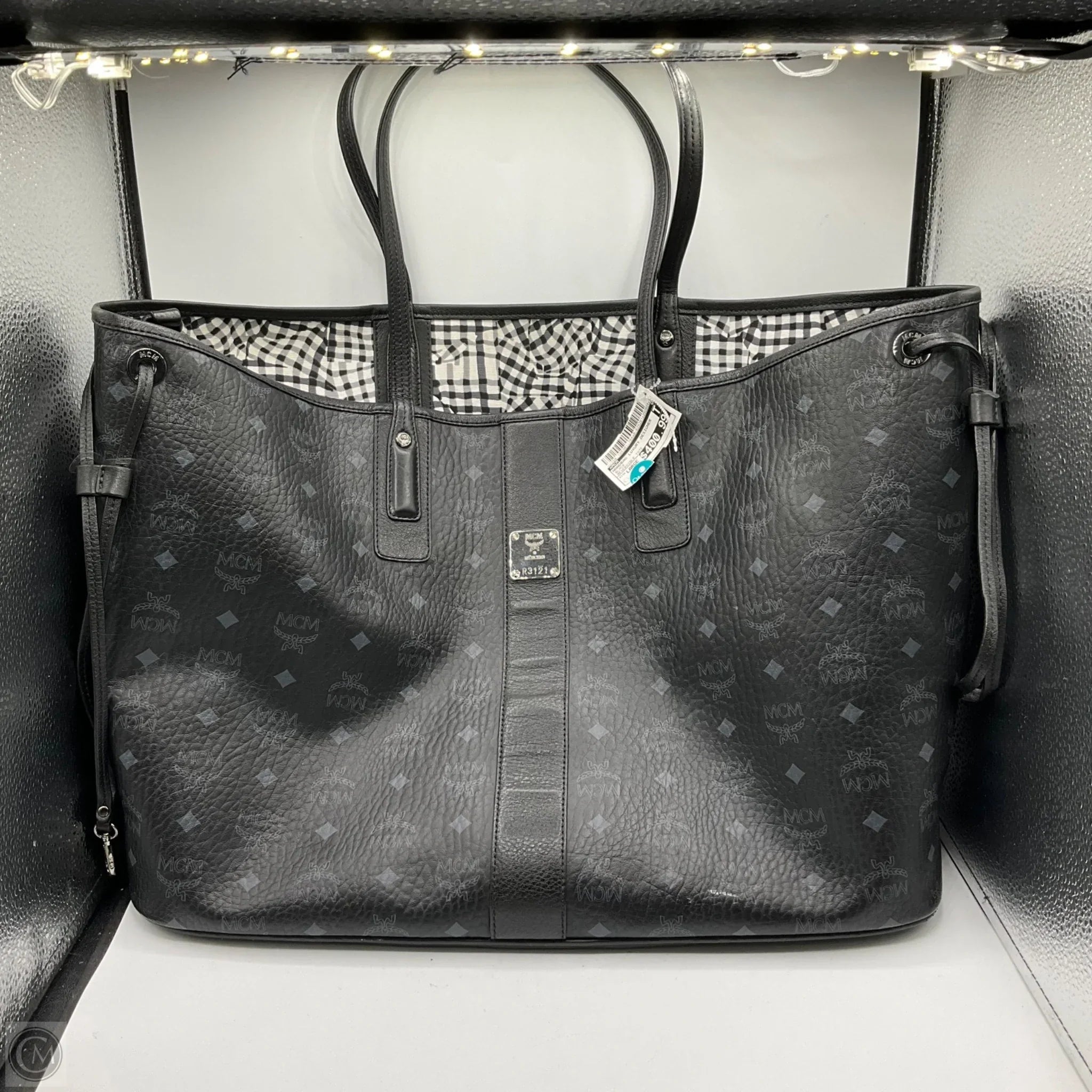 Handbag Luxury Designer By Mcm, Size: Large