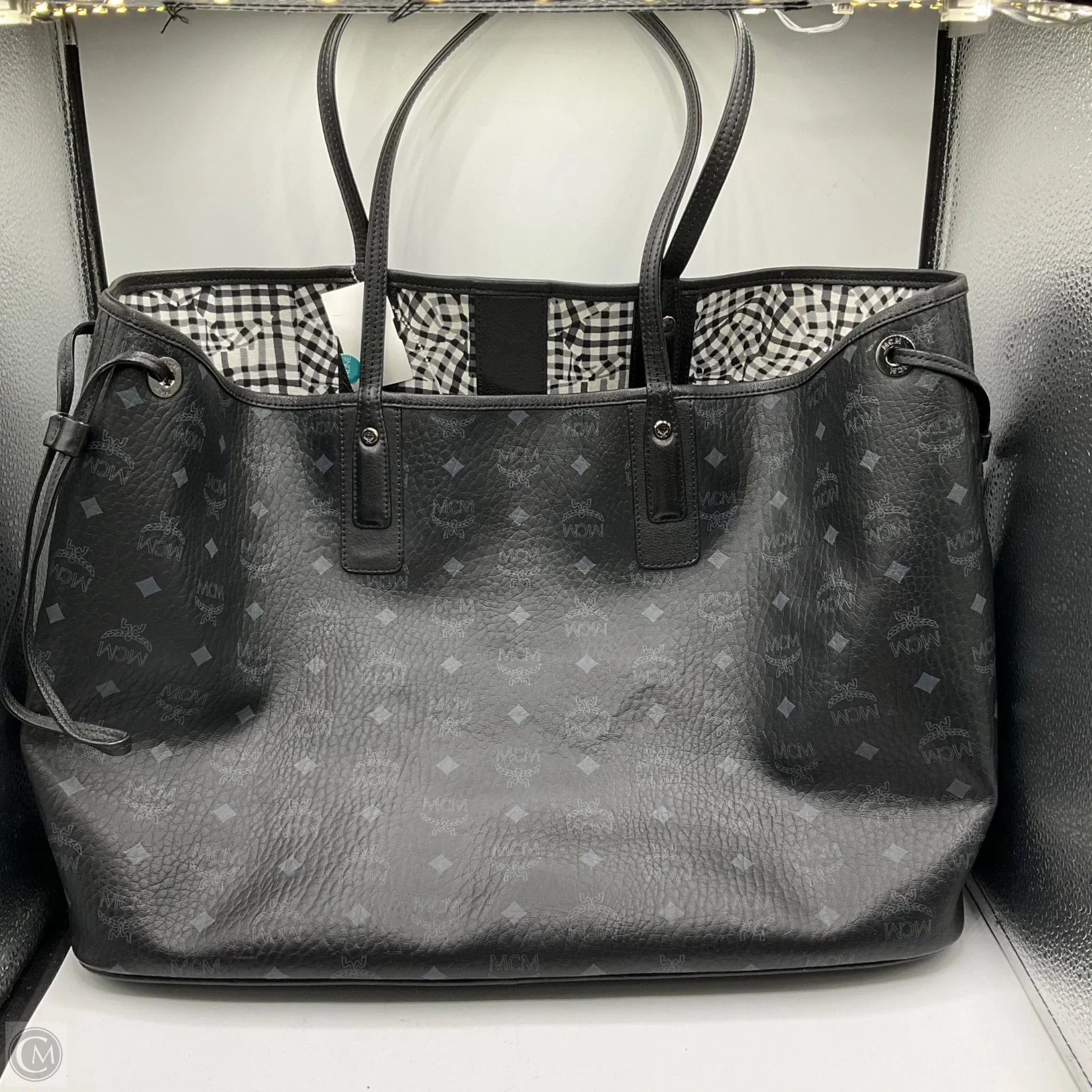 Handbag Luxury Designer By Mcm, Size: Large