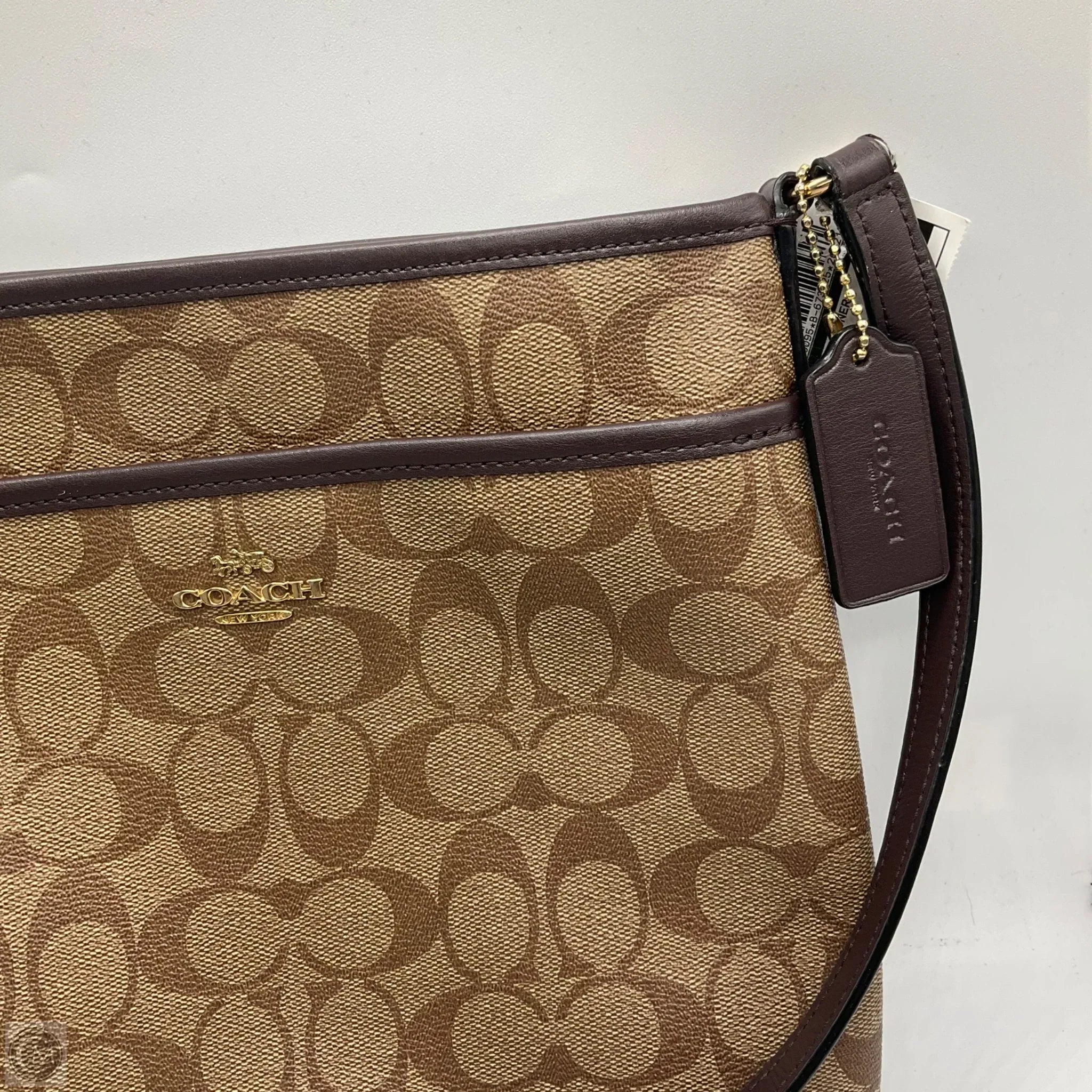 Crossbody Designer By Coach, Size: Medium