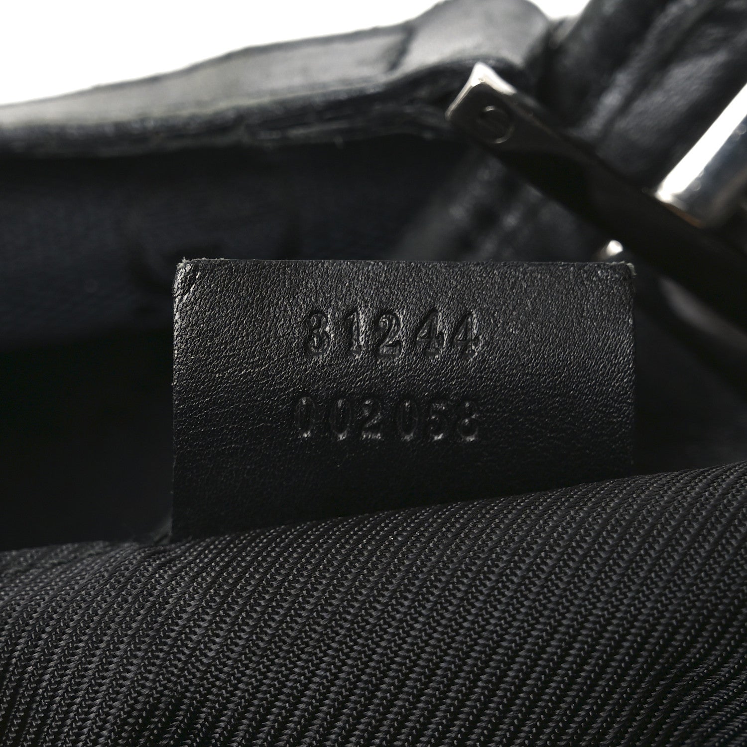 Monogram Small Bucket Tote Black