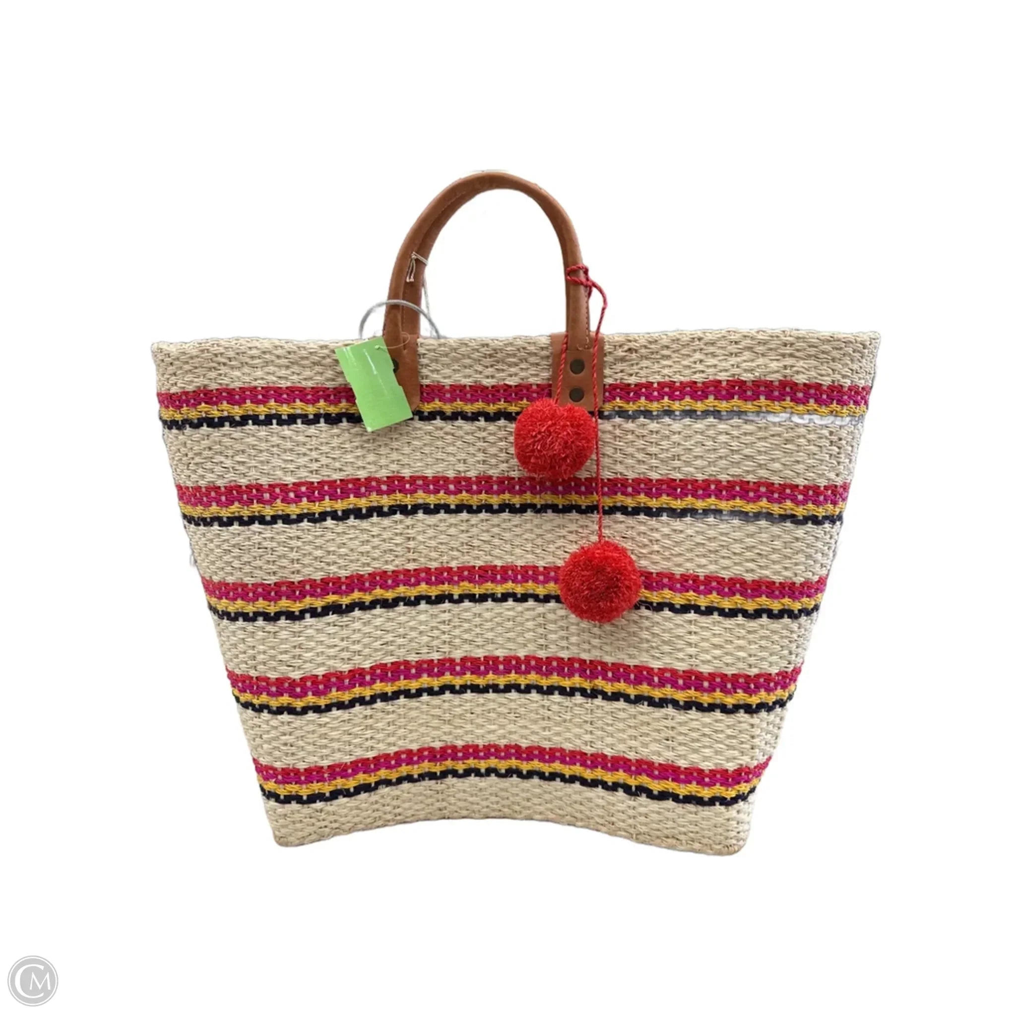 Tote By Clothes Mentor, Size: Large