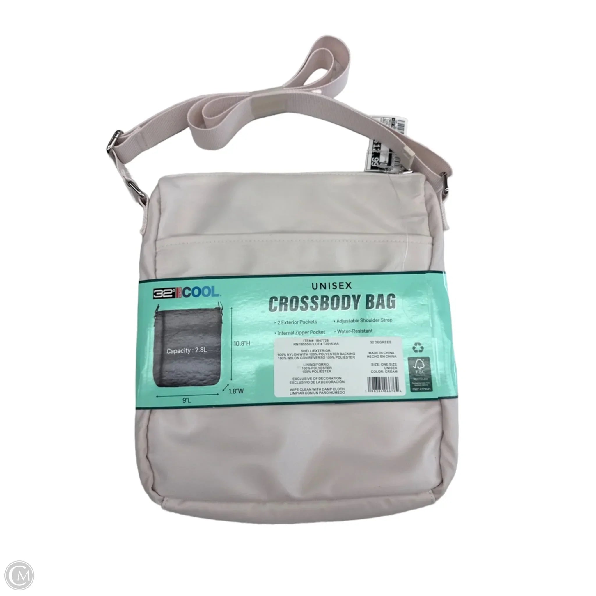 Crossbody By 32 Degrees, Size: Medium