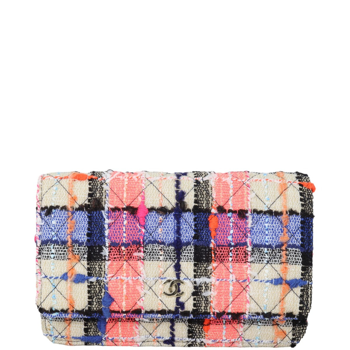Chanel Classic Wallet on Chain Tweed