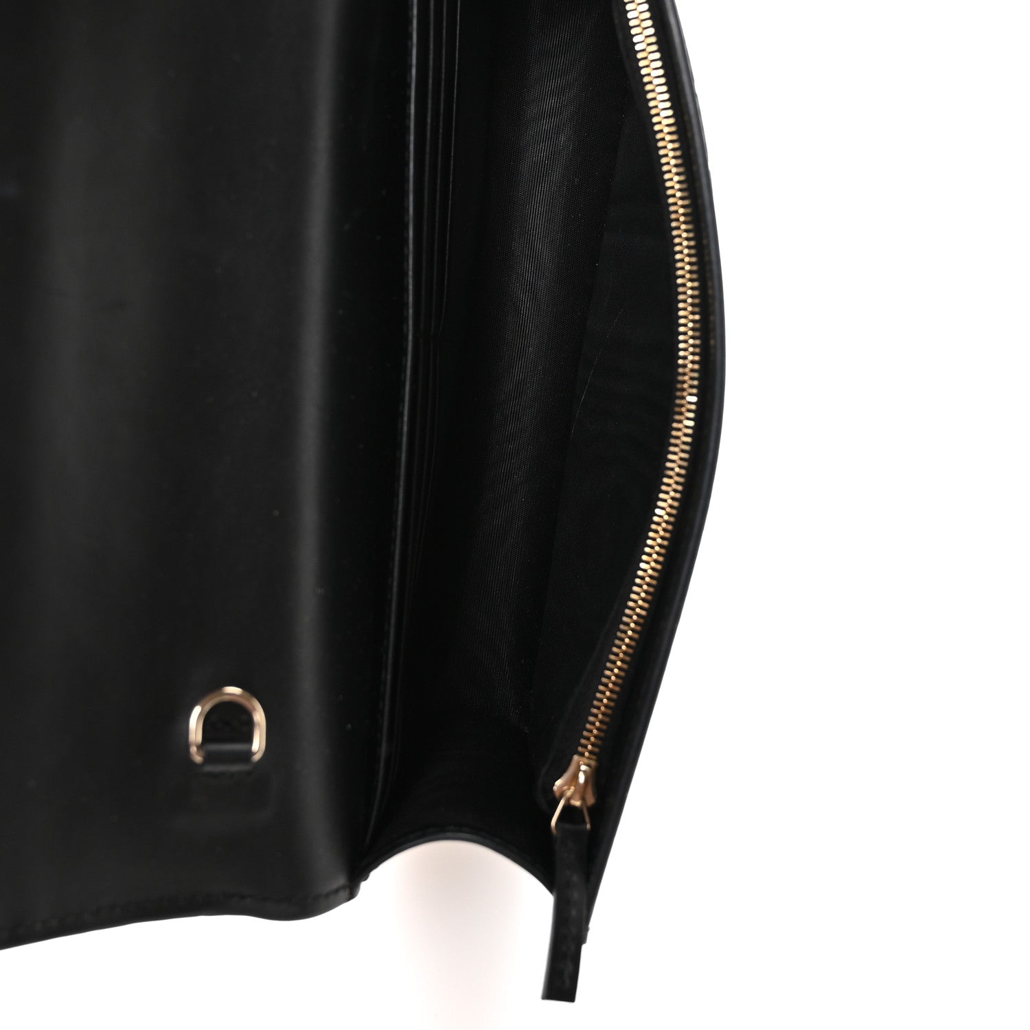 Guccissima Signature Bowy Chain Wallet Black