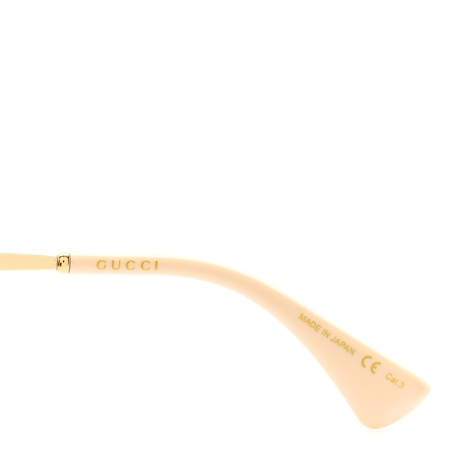 Acetate Cat Eye Sunglasses GG1131S Gold Multicolor