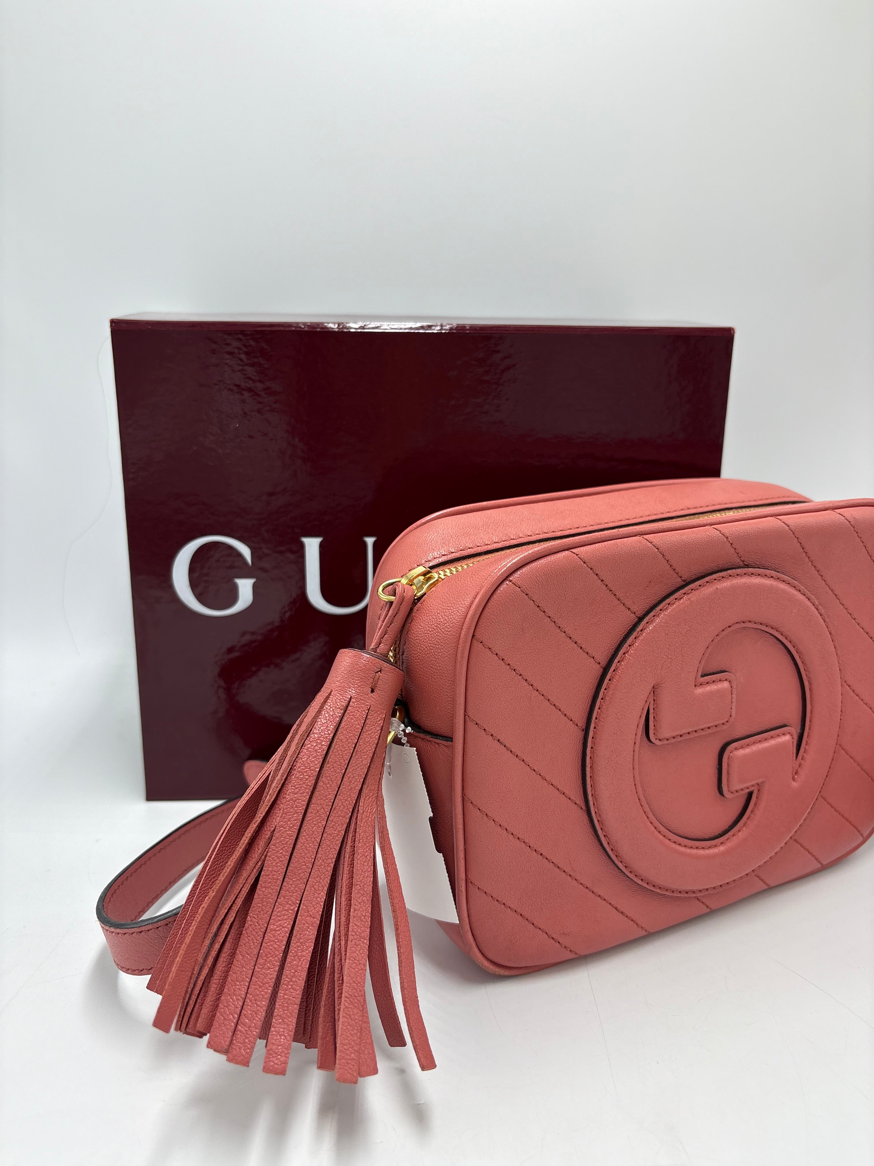Gucci Blondie Luxury Handbag with Original Box