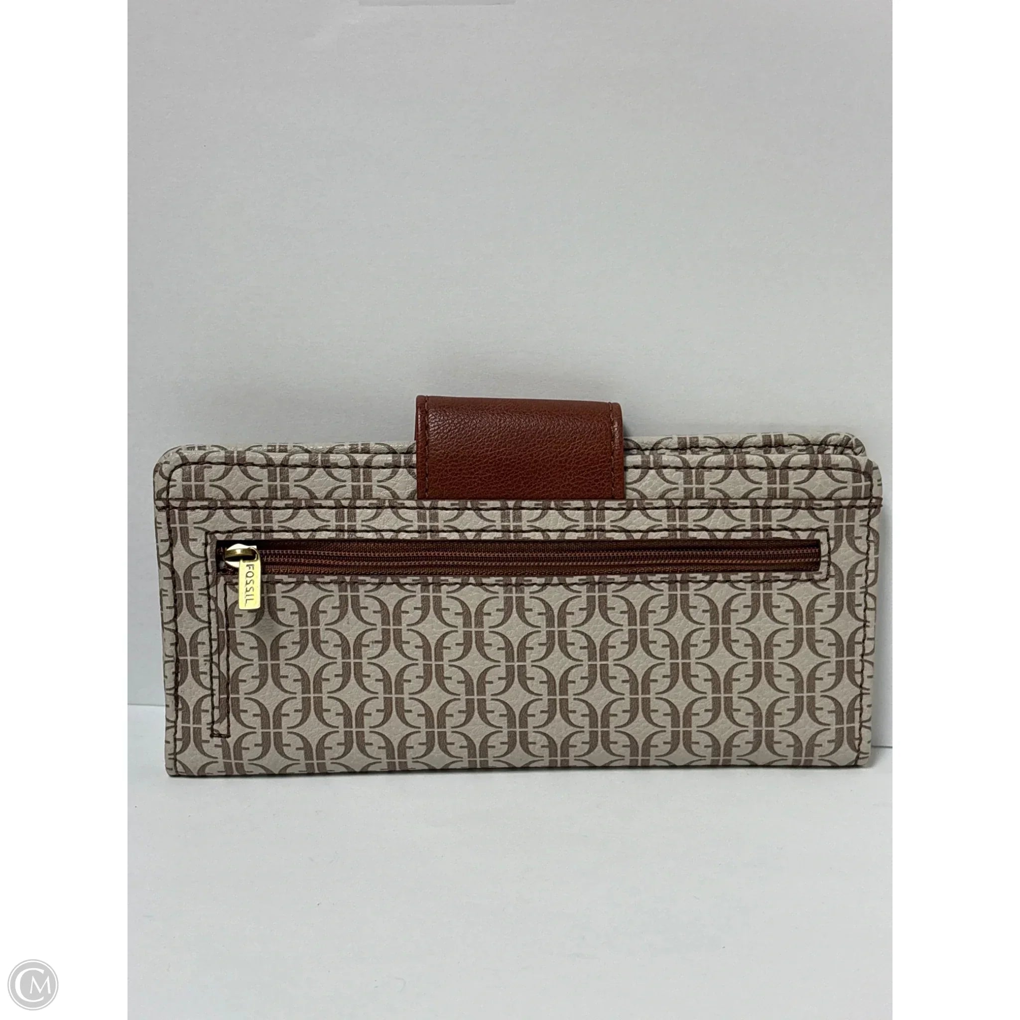Wallet By Fossil, Size: Large
