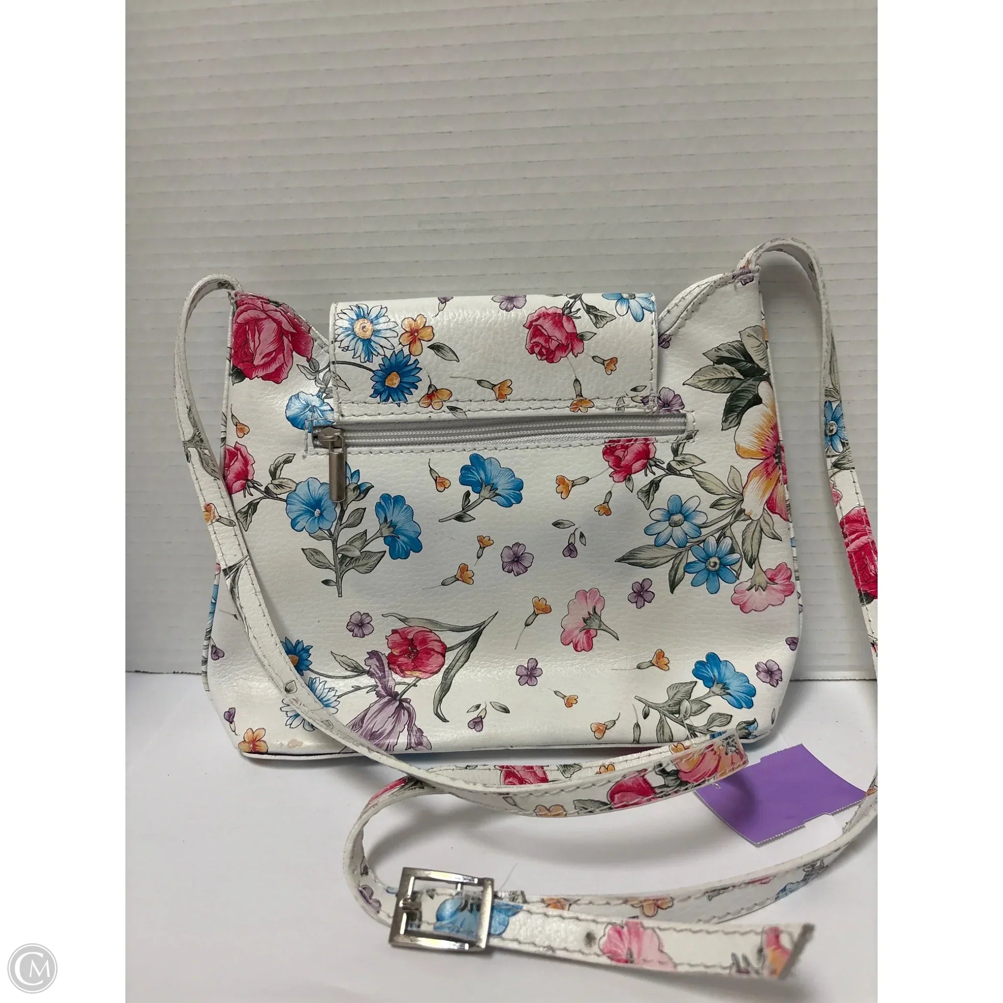 Handbag Leather By Clothes Mentor, Size: Small