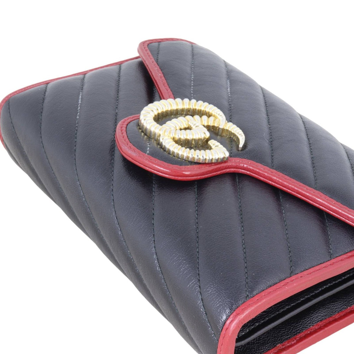 Gucci GG Marmont Torchon Chain Wallet