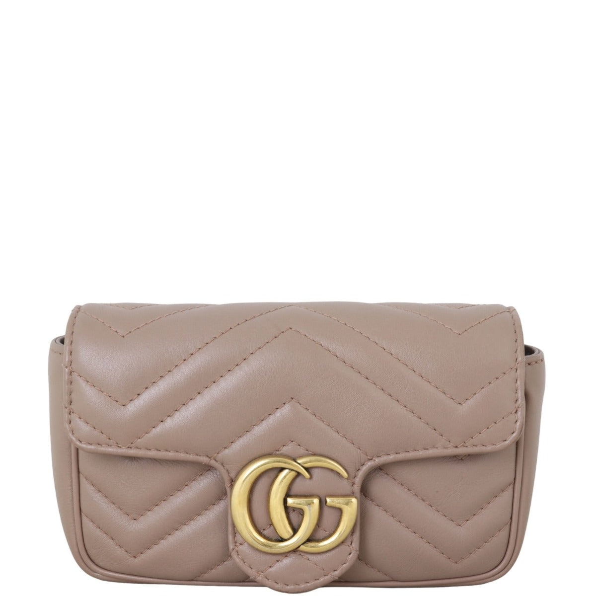 Gucci GG Marmont Matelasse Super Mini Shoulder Bag